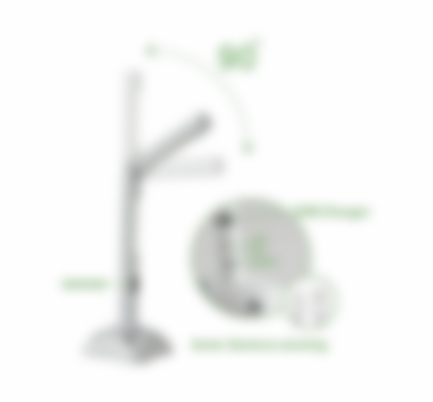 Led Portable Lamp/Led Table Lamp/Led Mirror lamp, Led Emergency Lamp SHYL001-1W