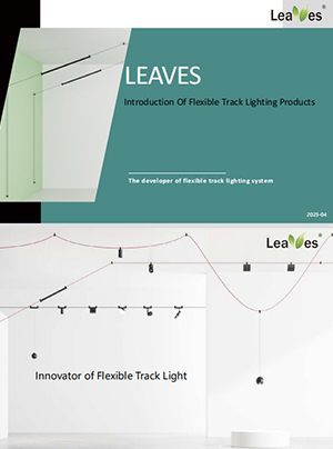 LEAVES Flexible Track light