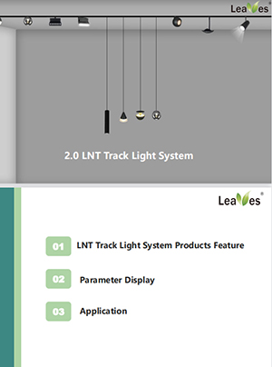 LEAVES LNT Track Lighting System